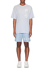 Givenchy Standard Tee in Baby Blue, view 4, click to view large image.