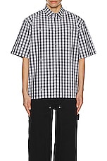Givenchy Hawaii Shirt in Black & White, view 4, click to view large image.