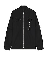 Givenchy Hardware Shirt in Black, view 1, click to view large image.