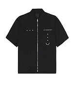 Givenchy Hardware Shirt in Black, view 2, click to view large image.