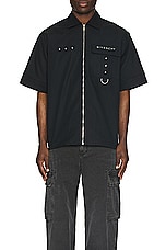 Givenchy Hardware Shirt in Black, view 5, click to view large image.