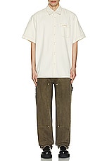 Givenchy Short Sleeve Shirt in Greige, view 5, click to view large image.
