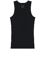 Givenchy Xslim Tank Top in Black, view 1, click to view large image.