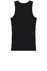 Givenchy Xslim Tank Top in Black, view 2, click to view large image.