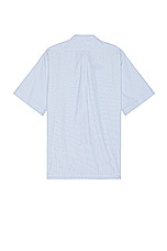 Givenchy Short Sleeve Pocket Shirt in Light Blue, view 2, click to view large image.