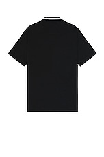 Givenchy Short Sleeve Polo in Black, view 2, click to view large image.