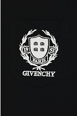 Givenchy Short Sleeve Polo in Black, view 3, click to view large image.