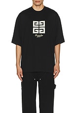 Givenchy New Studio Fit T-Shirt in Black, view 4, click to view large image.