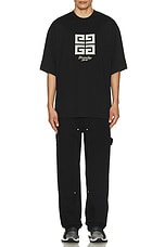 Givenchy New Studio Fit T-Shirt in Black, view 5, click to view large image.