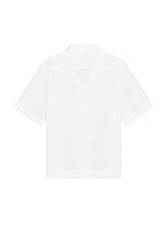 Givenchy New Bowling Shirt in White, view 2, click to view large image.