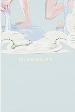 Givenchy Standard Base T-Shirt in Sky Blue, view 3, click to view large image.