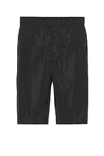 Givenchy 4g Metal Swimshorts in Black, view 1, click to view large image.