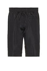Givenchy 4g Metal Swimshorts in Black, view 2, click to view large image.