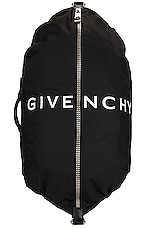 Givenchy G-Zip Duffle Backpack Medium in Black, view 5, click to view large image.