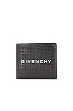 Givenchy 8CC Billfold Wallet in Black, view 1, click to view large image.