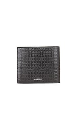 Givenchy 8CC Billfold Wallet in Black, view 2, click to view large image.