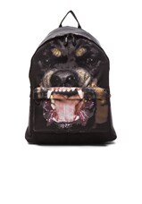 Givenchy Rottweiler Print Nylon Backpack in Multi | FWRD