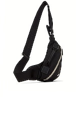 Givenchy G-Zip Triangle Bag in Black, view 3, click to view large image.