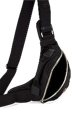 Givenchy G-Zip Triangle Bag in Black, view 4, click to view large image.