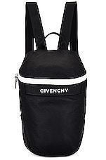 Givenchy G-trek Backpack in Black & White, view 1, click to view large image.