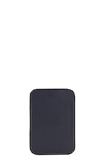 Givenchy Magnetic Card Holder in Titanium, view 2, click to view large image.