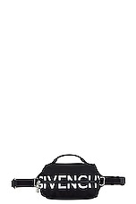 Givenchy G-zip Bumbag in Black & White, view 2, click to view large image.