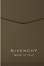 Givenchy 8cc Billfold Wallet in Khaki, view 6, click to view large image.