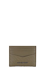 Givenchy Card Holder 2x3 Cc in Khaki, view 1, click to view large image.