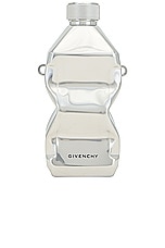 Givenchy Crushed Water Bottle in Silvery, view 1, click to view large image.