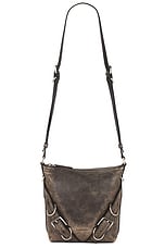 Givenchy Voyou Small Crossbody Bag in Beige & Brown, view 1, click to view large image.