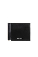Givenchy 8cc Wallet With Bill Clip in Black | FWRD