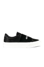 Givenchy City Court Sneaker in Black, view 1, click to view large image.