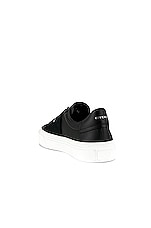 Givenchy City Court Sneaker in Black, view 3, click to view large image.