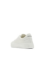 Givenchy City Sport Lace Up Sneaker in White & Black, view 3, click to view large image.