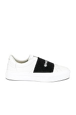 Givenchy City Sport Sneaker in Black & White, view 1, click to view large image.