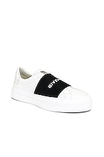 Givenchy City Sport Sneaker in Black & White, view 2, click to view large image.