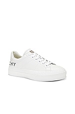 Givenchy City Sport Lace Up Sneaker in White, view 2, click to view large image.