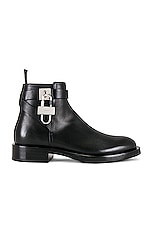 Givenchy Lock Ankle Boot in Black, view 1, click to view large image.