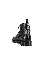 Givenchy Lock Ankle Boot in Black, view 3, click to view large image.