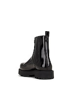 Givenchy Show Chelsea Boot in Black, view 3, click to view large image.