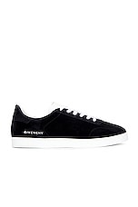 Givenchy Town Low Top Sneaker in Black, view 1, click to view large image.