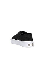 Givenchy City Low Sneaker in Black, view 3, click to view large image.