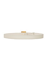 Givenchy 4G Belt in Ivory, view 2, click to view large image.