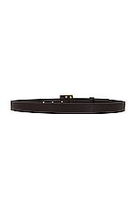 Givenchy 4G Belt in Walnut Brown, view 2, click to view large image.