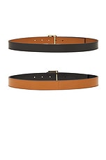 Givenchy 4G Reversible Buckle Belt in Soft Tan, view 2, click to view large image.