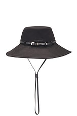 Givenchy Plage Bucket Hat in Black, view 1, click to view large image.