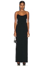 Givenchy Long Slip Dress in Black, view 1, click to view large image.