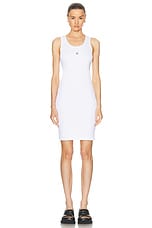 Givenchy Tank Top Mini Dress in White, view 1, click to view large image.