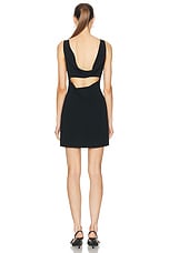 Givenchy Cutout Mini Dress in Black, view 3, click to view large image.