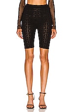 Givenchy GG Cycling Short in Black, view 1, click to view large image.